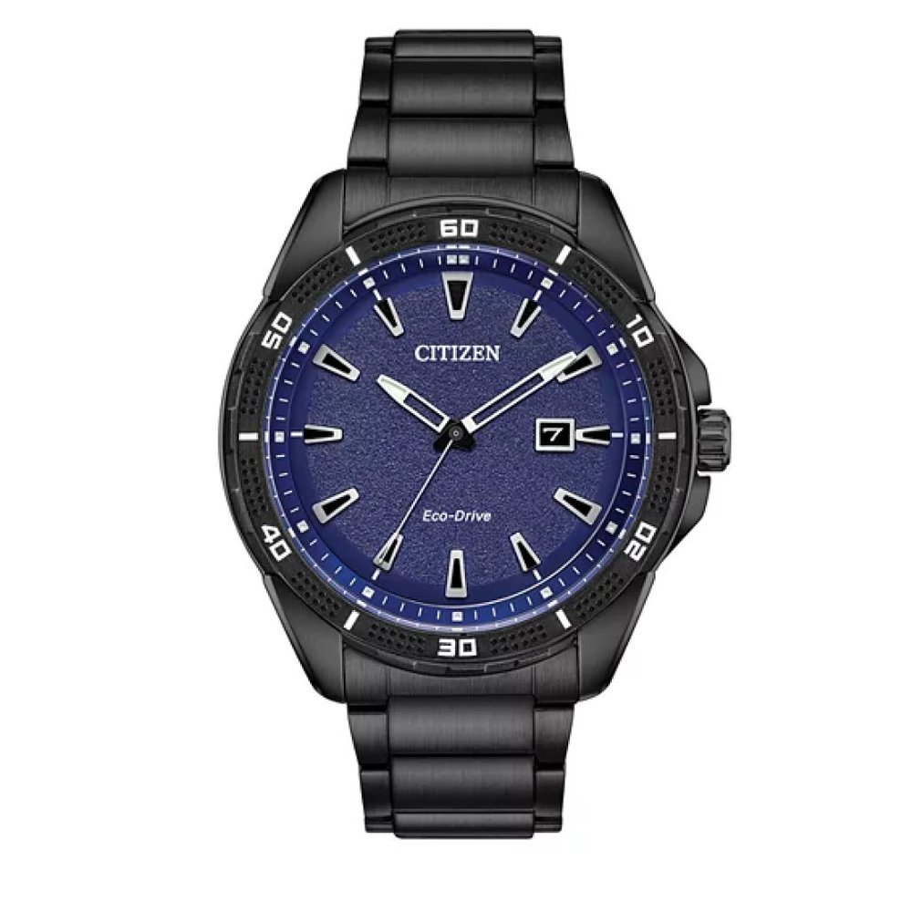 🔥Citizen Men's Blue Calendar 45mm Watch